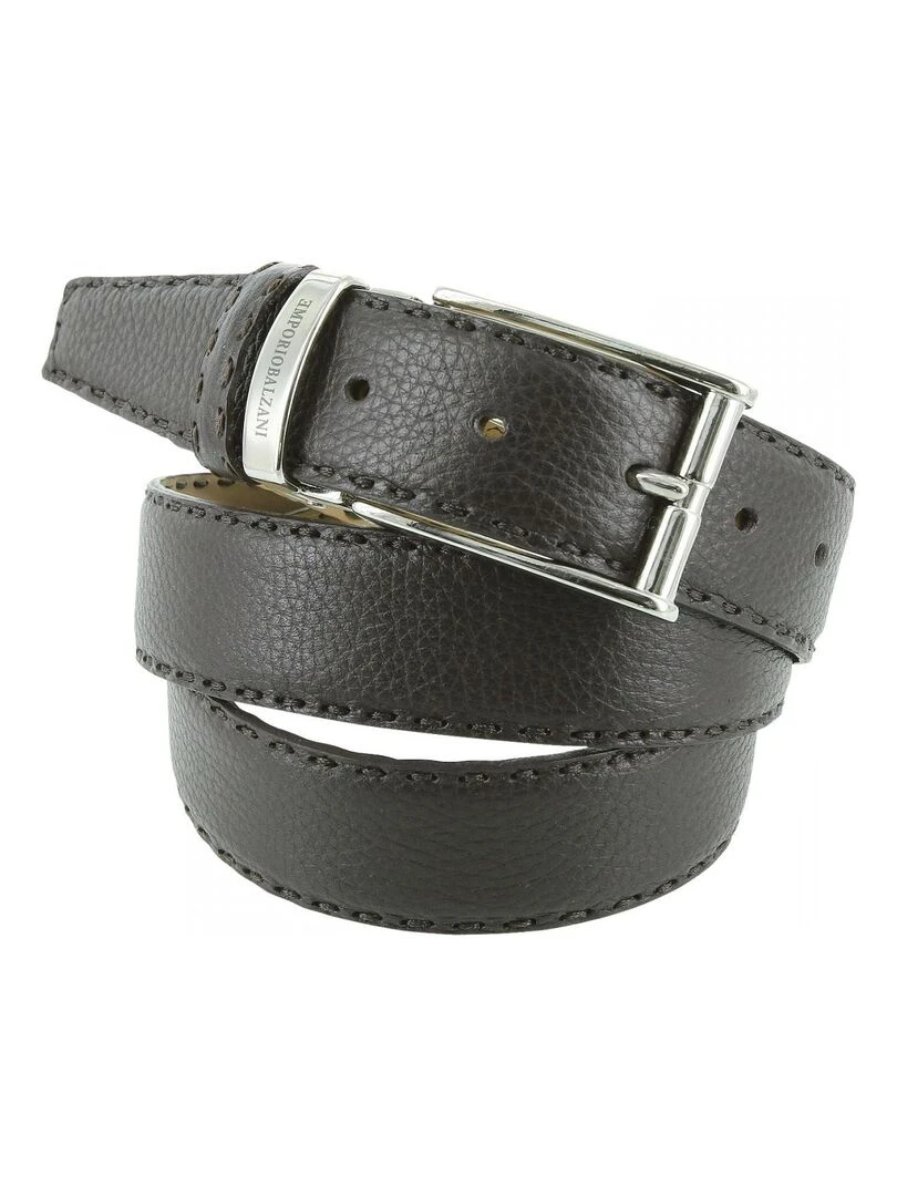 Ceinture en cuir BUFFLE Marron