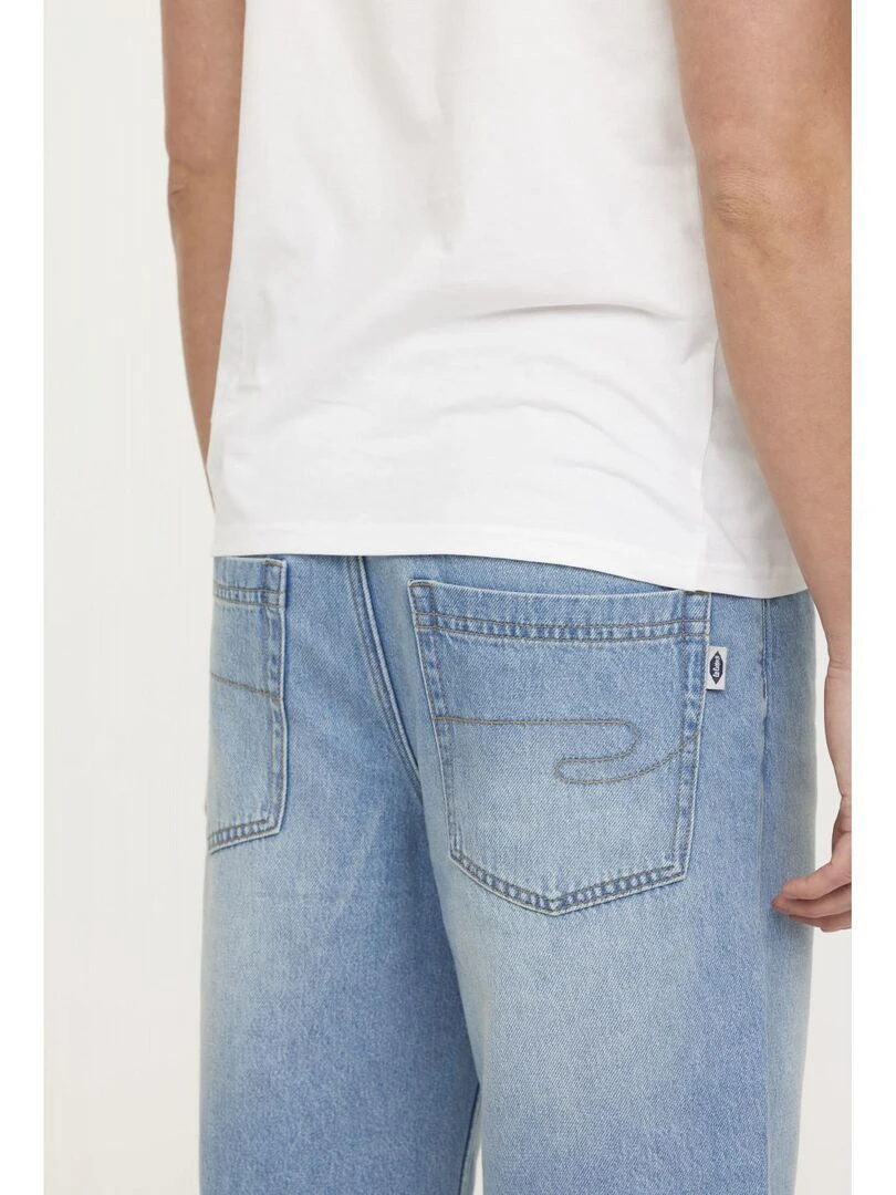 Lee Cooper   Short coton regular NACKS   Bleu ciel