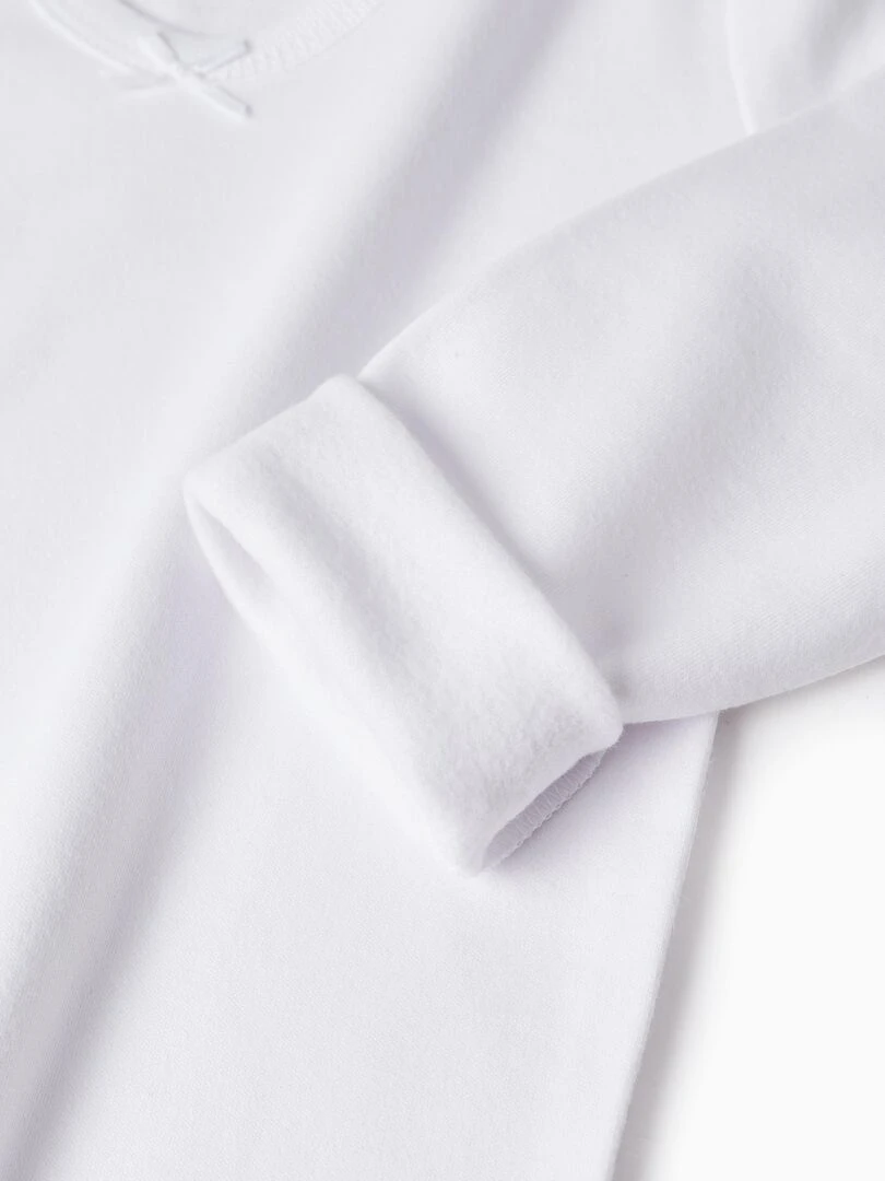 Pack 3 Maillots de Corps en Coton avec Effet Thermique pour Fille  ESSENTIALS LINE   Blanc