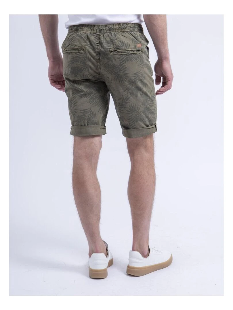 Bermuda chino motifs BOSTANO Kaki