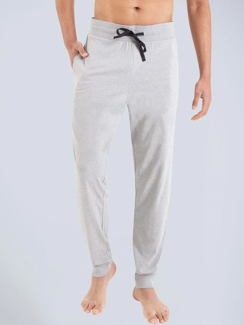Pyjama long homme Homewear Noir
