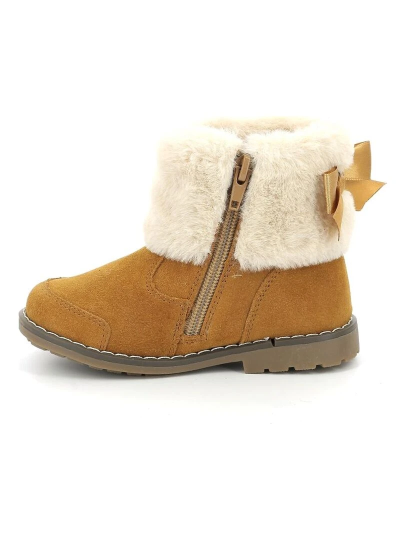 Bottillons Synthetique Tinao   Bleu marine