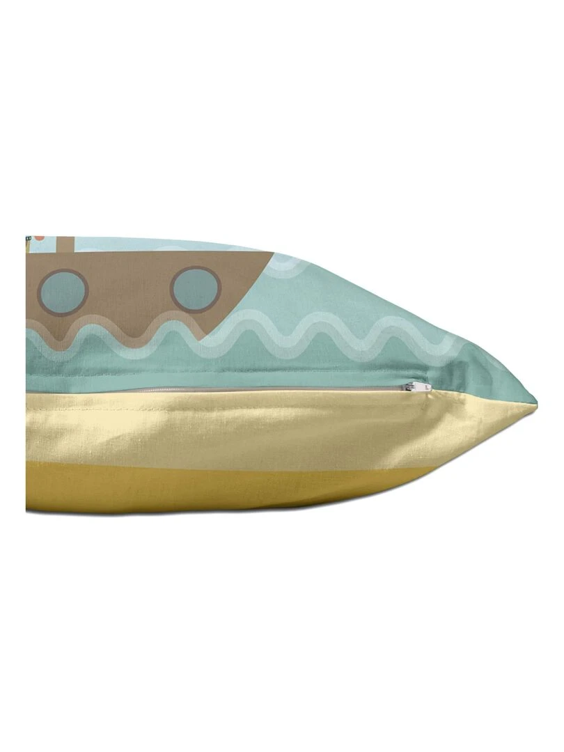 Housse de coussin World map "Happyfriday"   Blanc