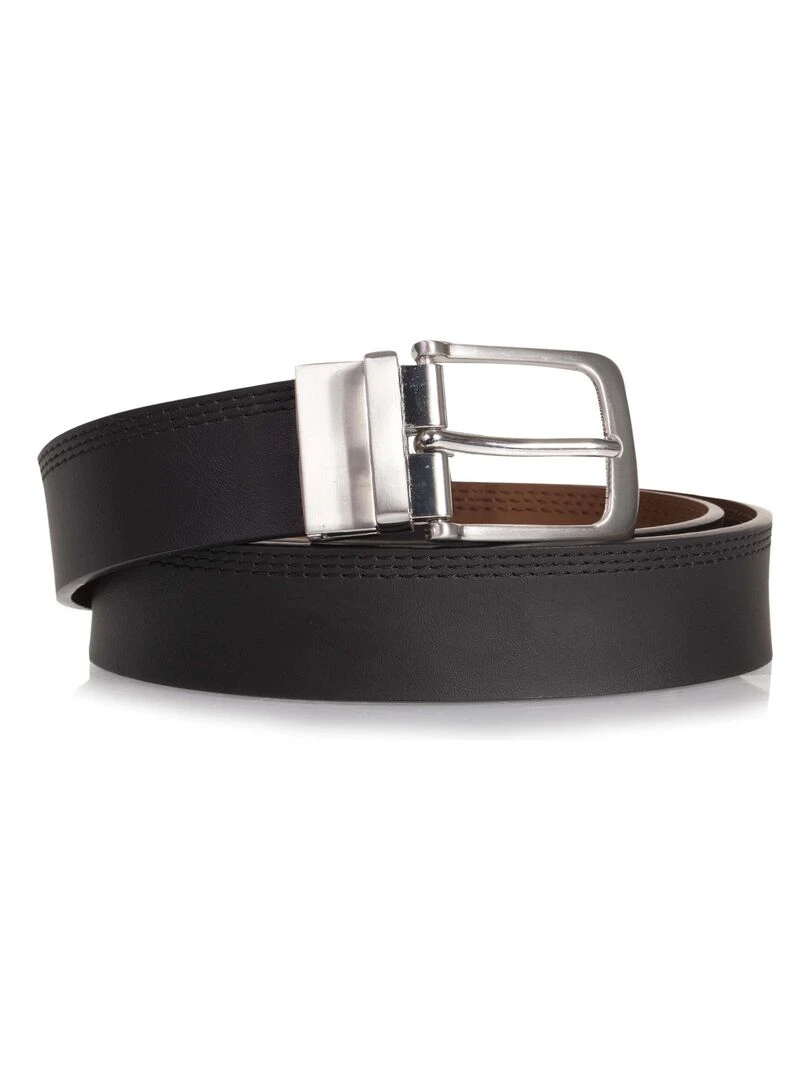 Ceinture Homme reversible Noir / Marron Noir Marron Noir