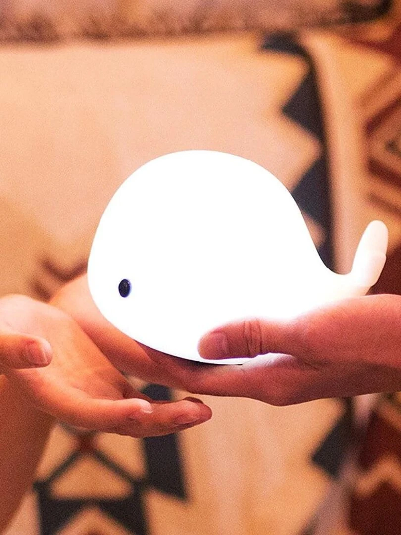 Lampe veilleuse Lily la Baleine   Beige