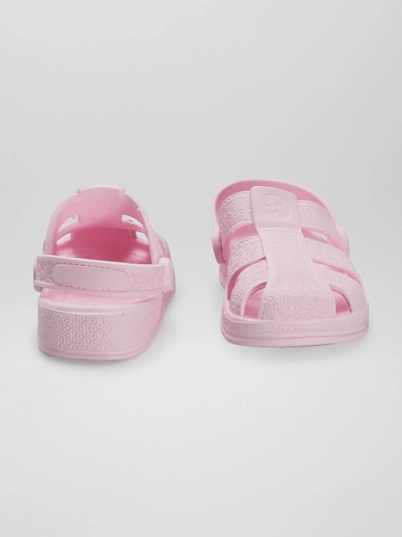 Sabot en plastique moulé   Rose