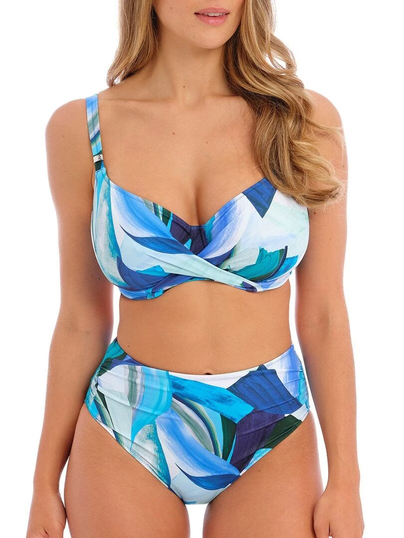 Haut de maillot de bain à armatures Aguada beach Bleu