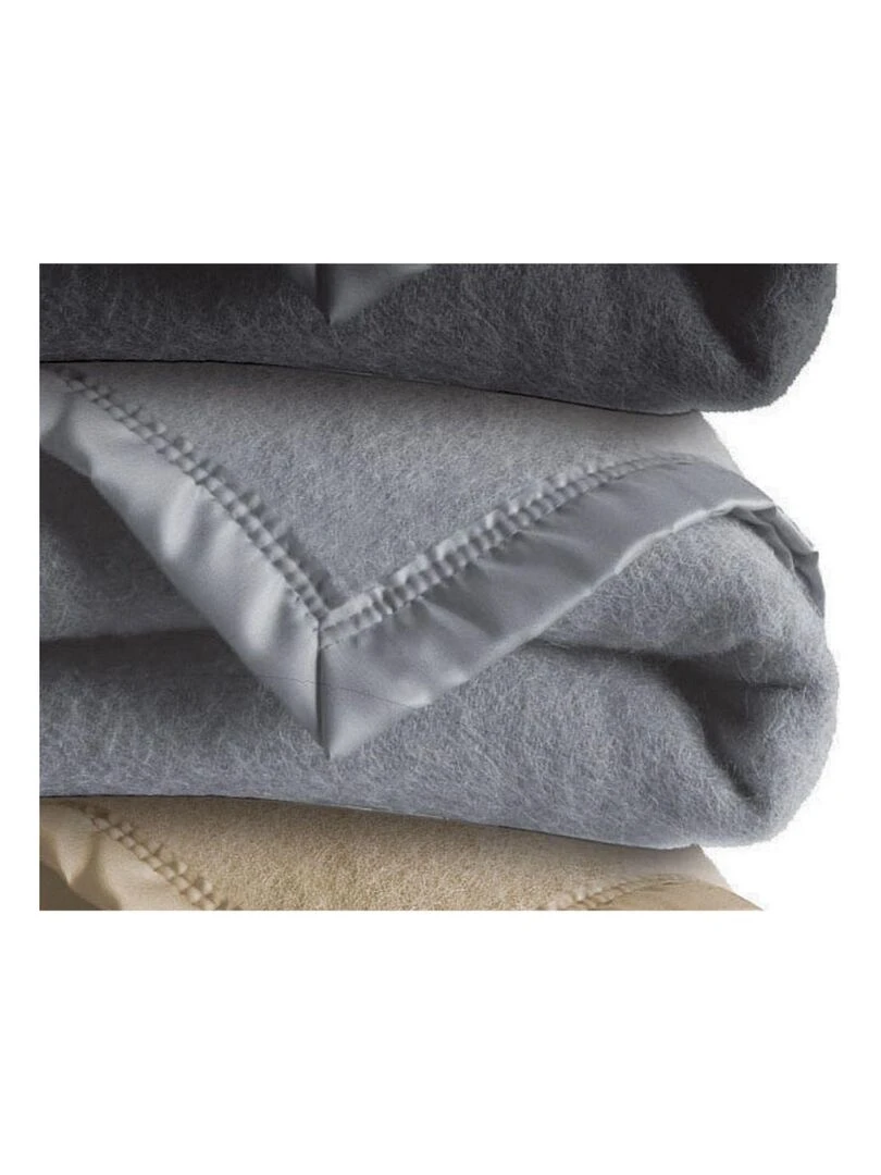 Couverture de papi Polyester/Viscose Gris