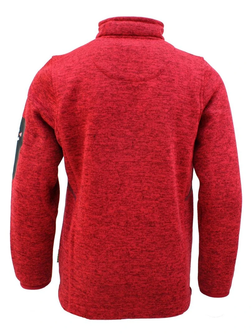 Sweat polaire garçon ECYPA Rouge