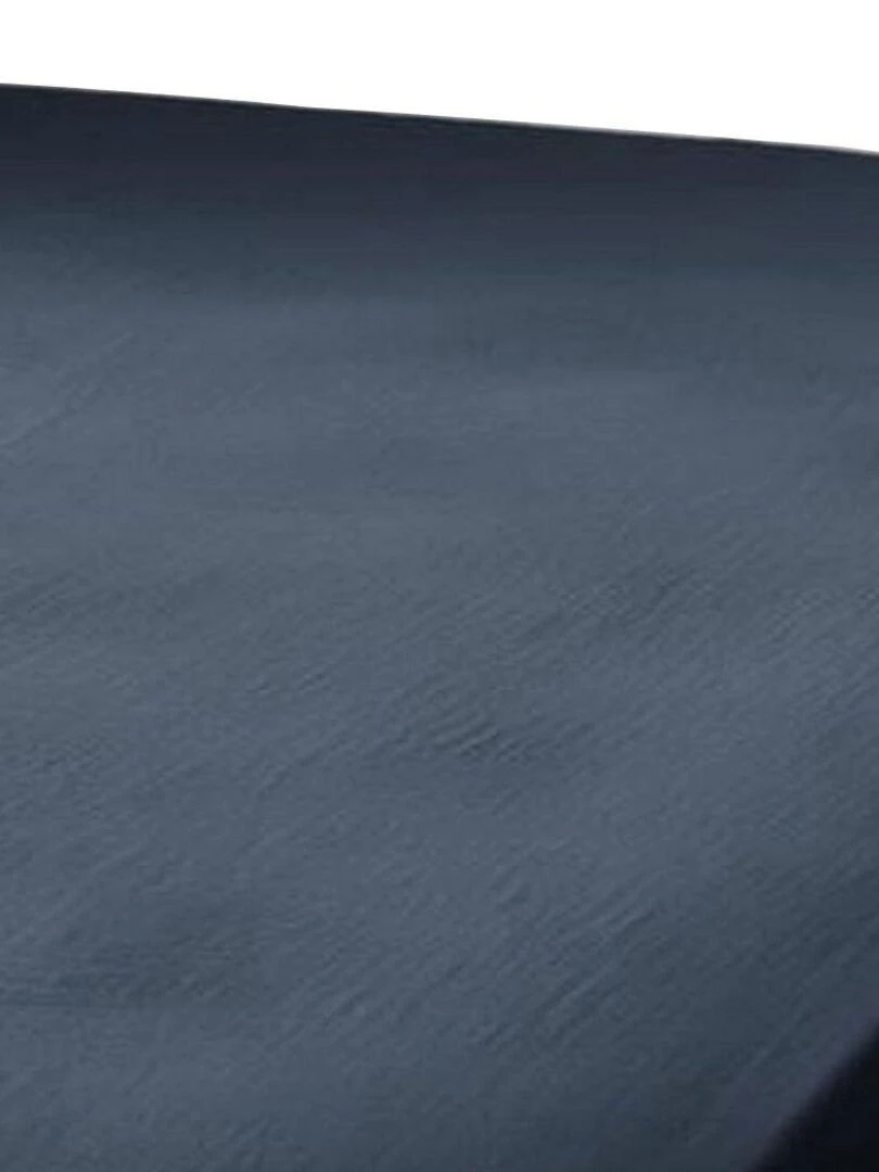 Drap housse 100% Gaze de Coton 74 fils   Bleu foncé