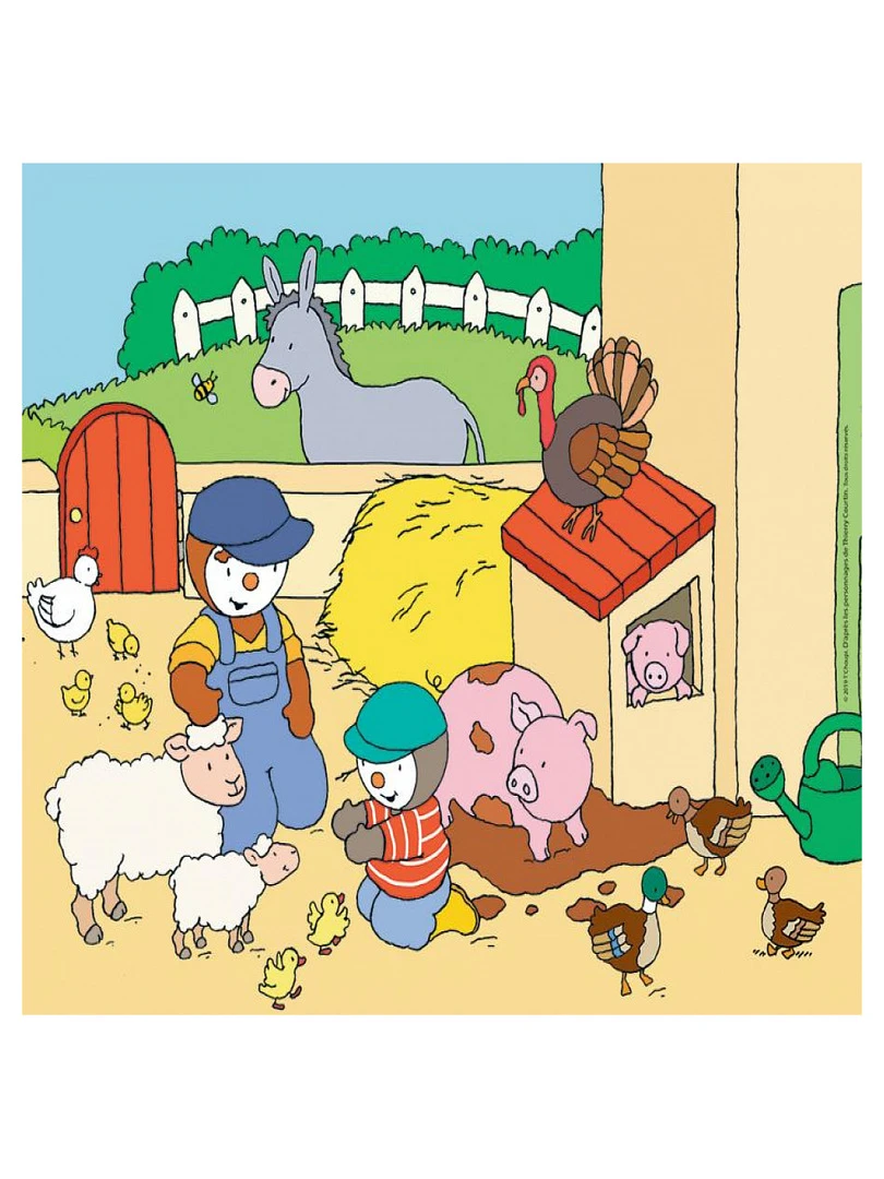 Puzzle 30 P T'choupi À La Ferme N/A