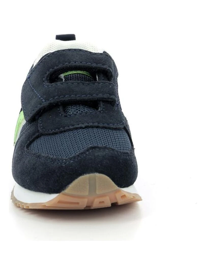 Sneakers basses Textile mesh Snookies   Bleu marine