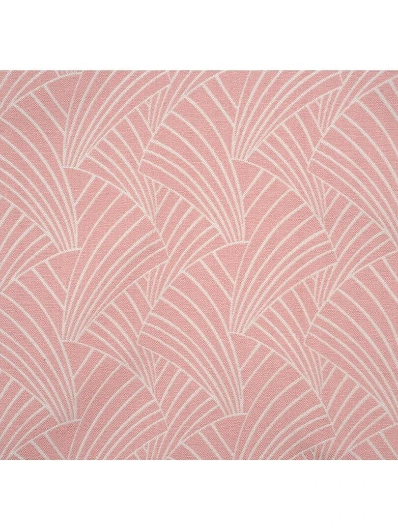 Housse de coussin imprimé art déco Rose clair