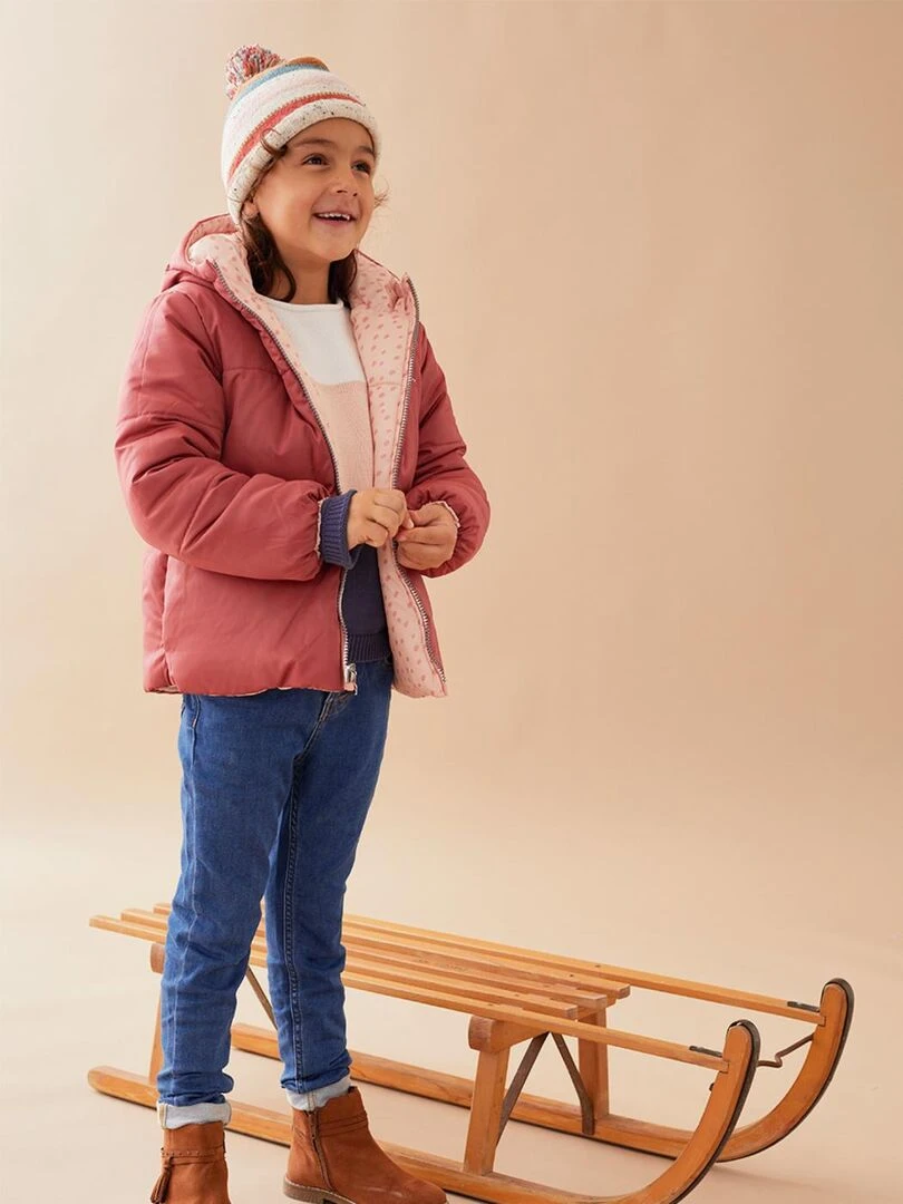 Manteau reversible    Noukie's   Rose