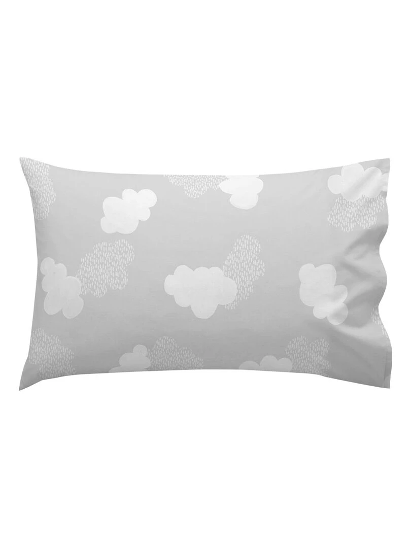 Parure de lit 2 pièces Clouds Lit Bébé "Happyfriday"   Gris