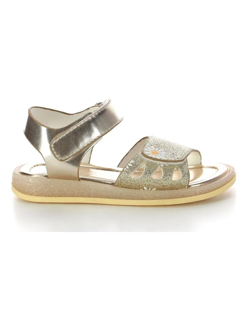 Sandales Synthetique Liboo Doré/or