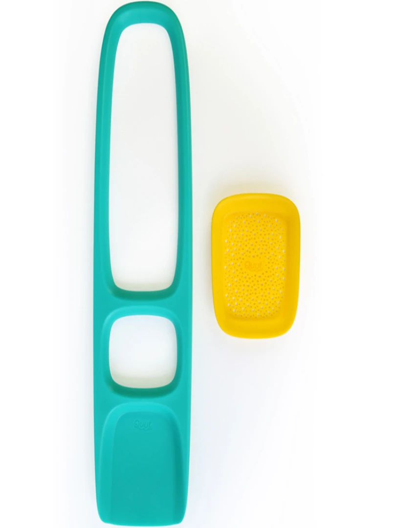 Pelle Avec Tamis Scoppi Vert Lagon Et Jaune   N/A