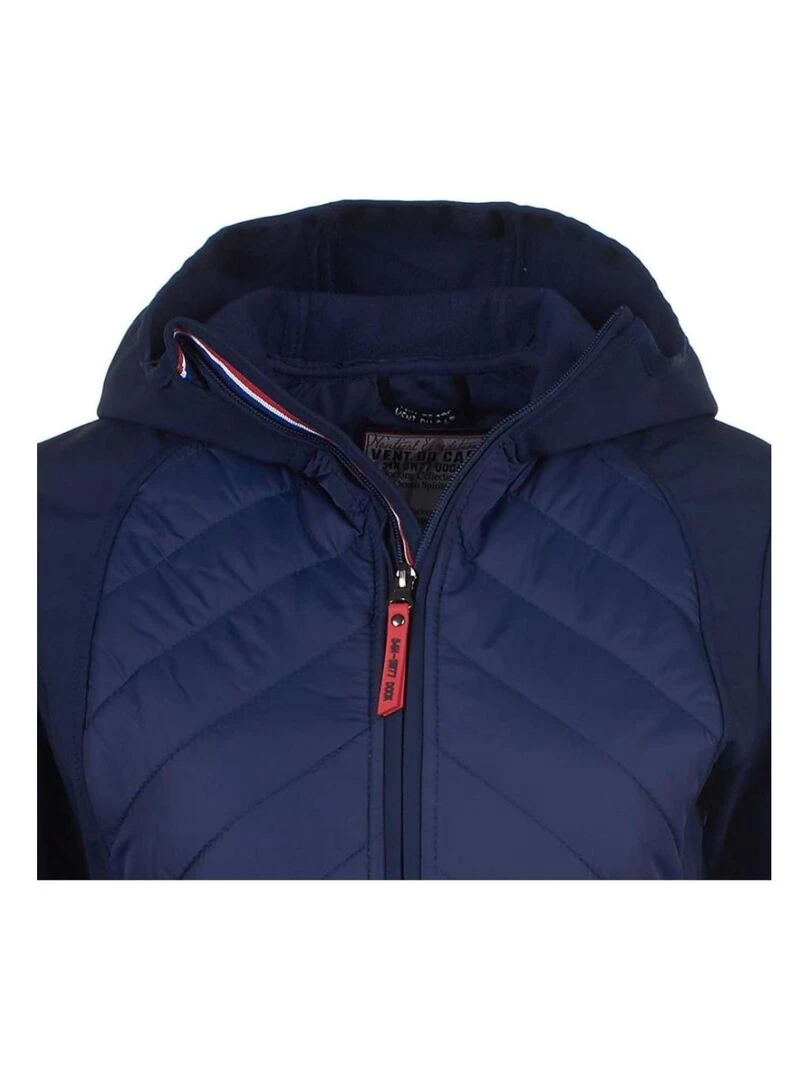 Blouson softshell femme APVER   VENT DU CAP   Bleu marine