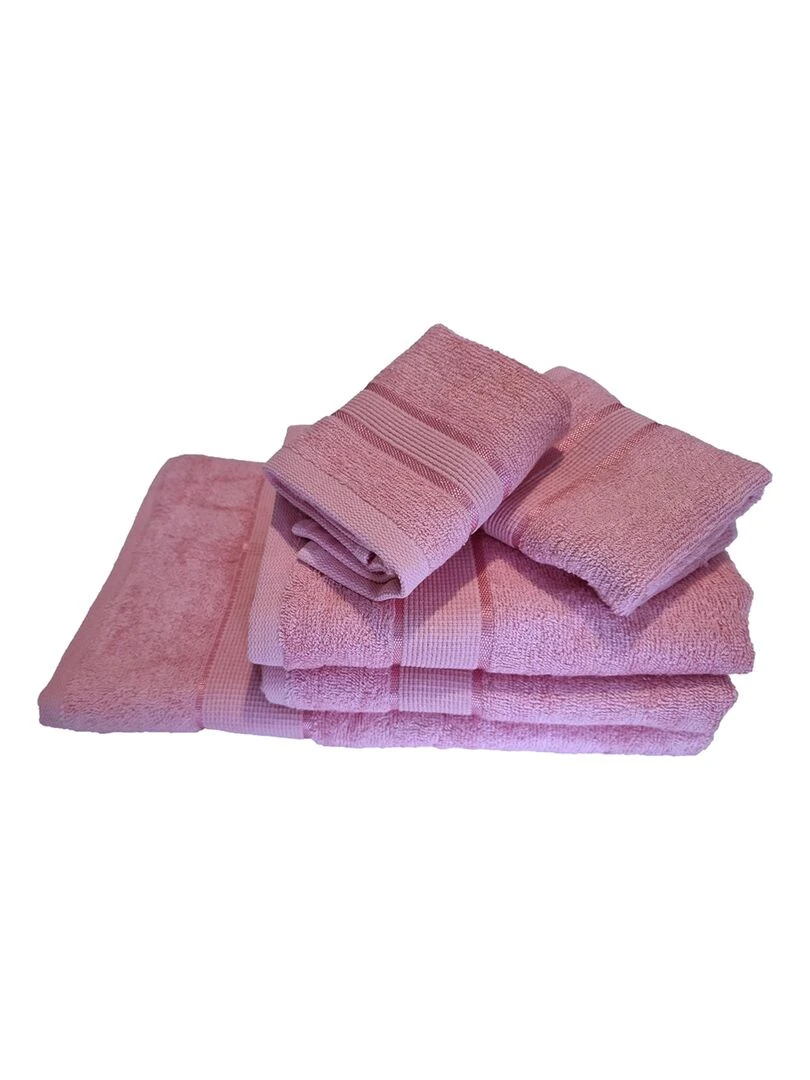 Serviette BAMBOU Rose   Rose