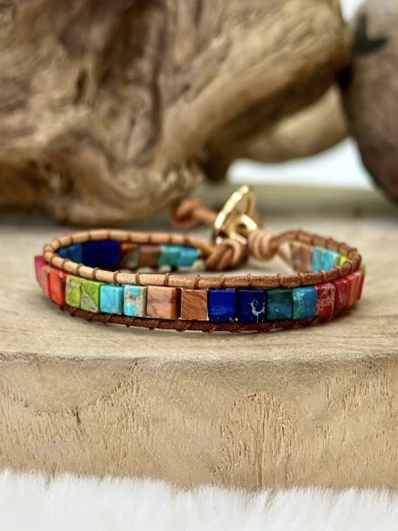 Bracelet 7 chakras Orange