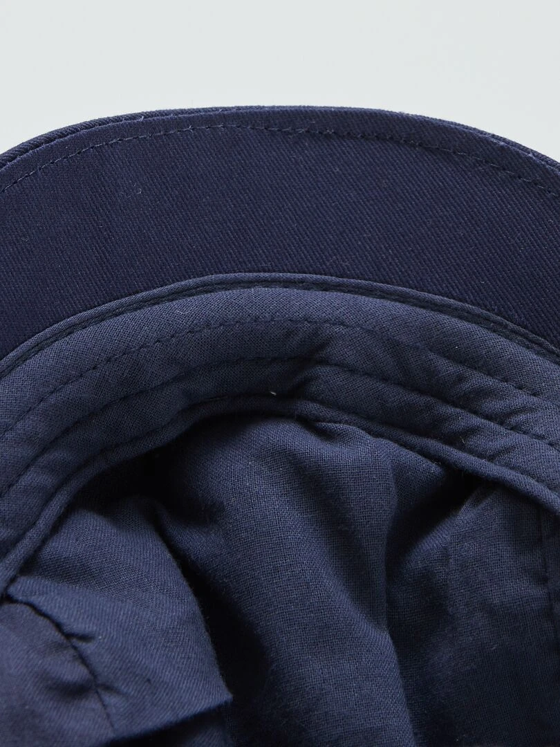 Béret gavroche uni   Bleu marine