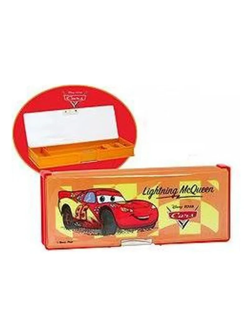 CARS Disney Plumier trousse Orange