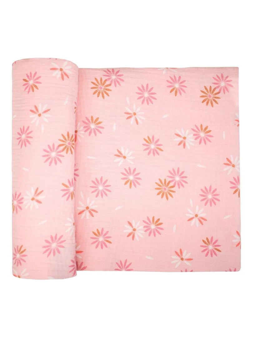 Maxi lange en gaze de coton Rosella Rose