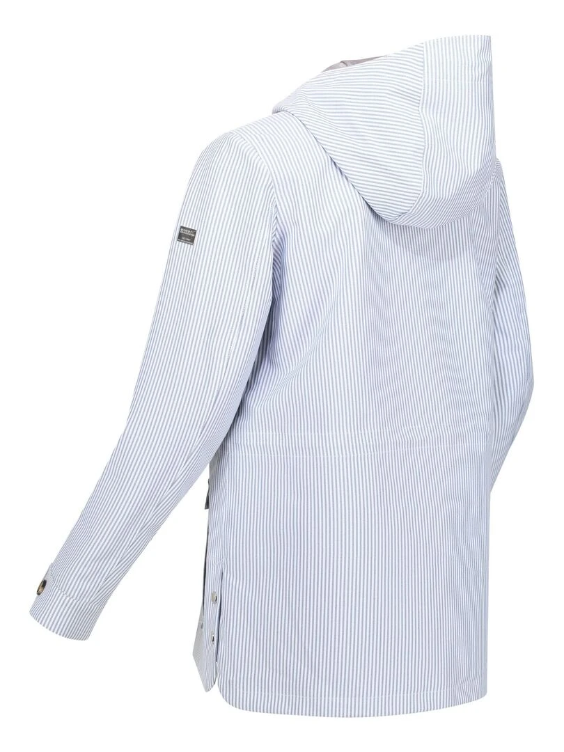 Regatta   Veste imperméable NAHLA   Bleu Blanc