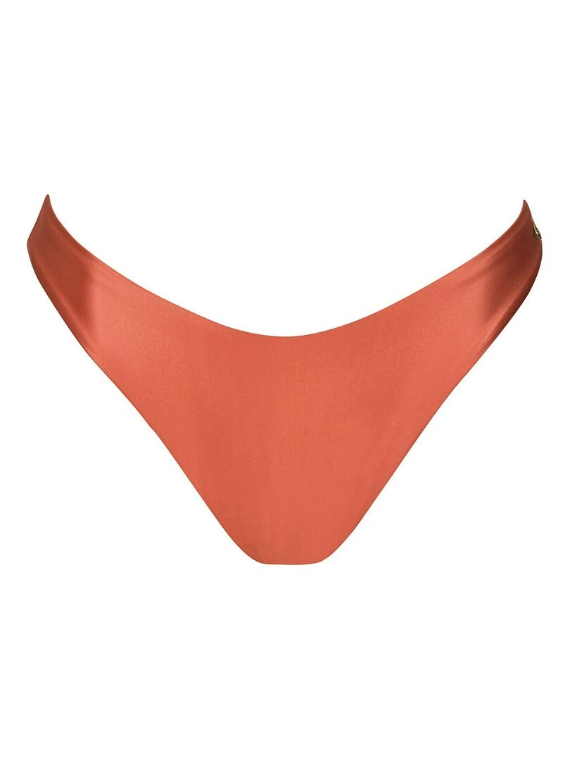 Bas maillot slip de bain échancré taille basse Jordan   Marron