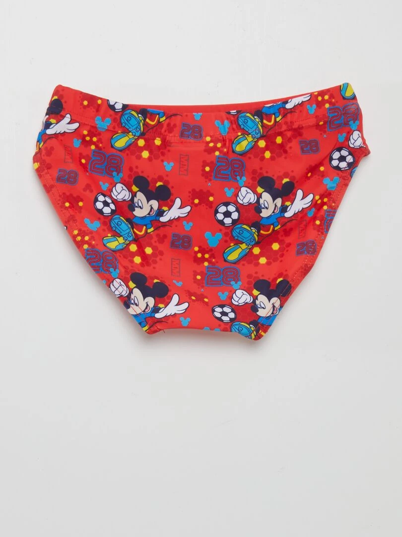 Slip de bain 'Mickey' Rouge