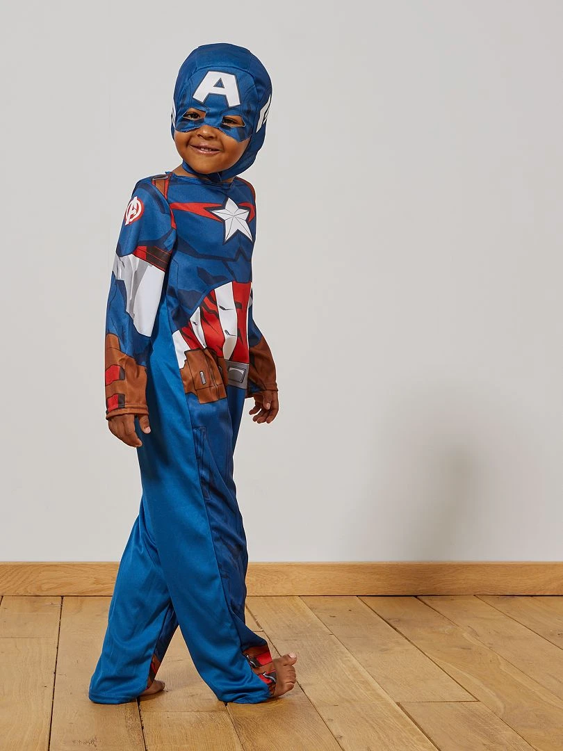 Déguisement 'Captain America'   bleu