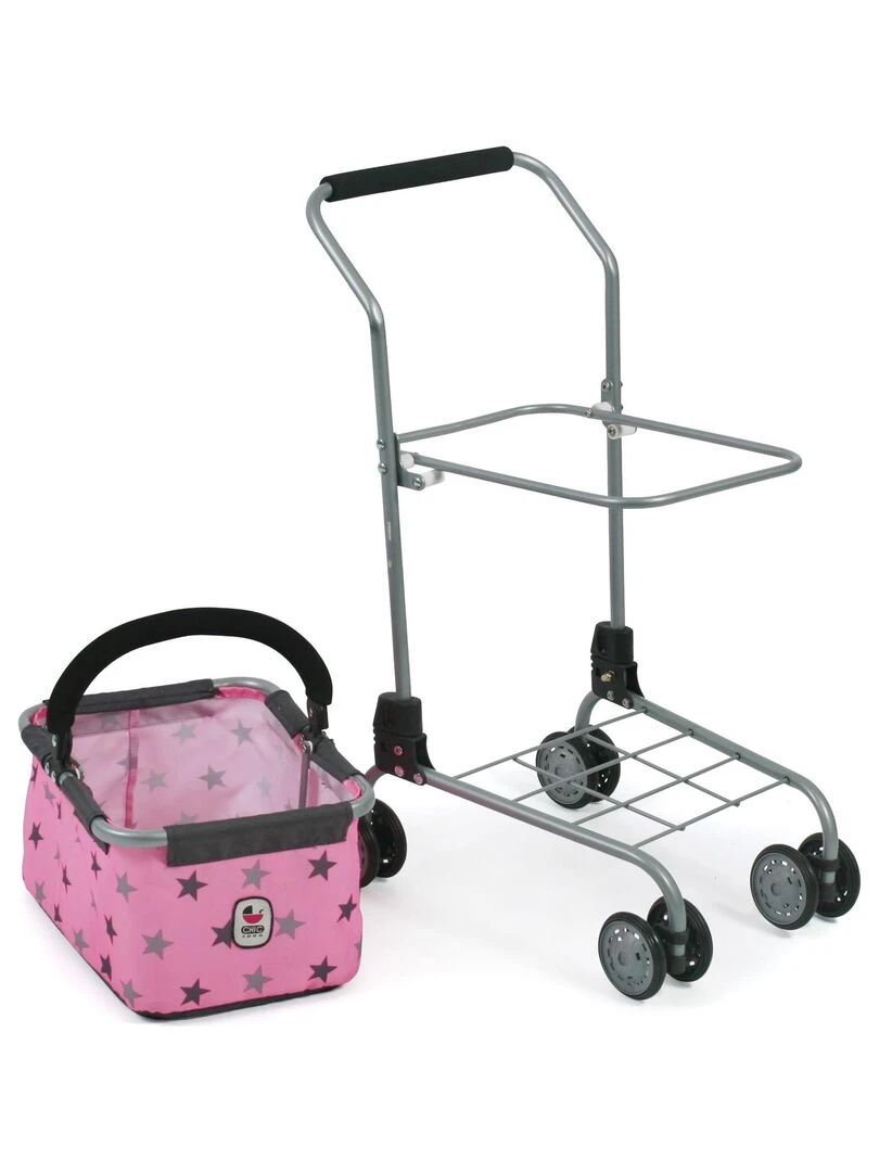 Chariot de supermarché (jouet) métallique et tissus Coloris 83   N/A