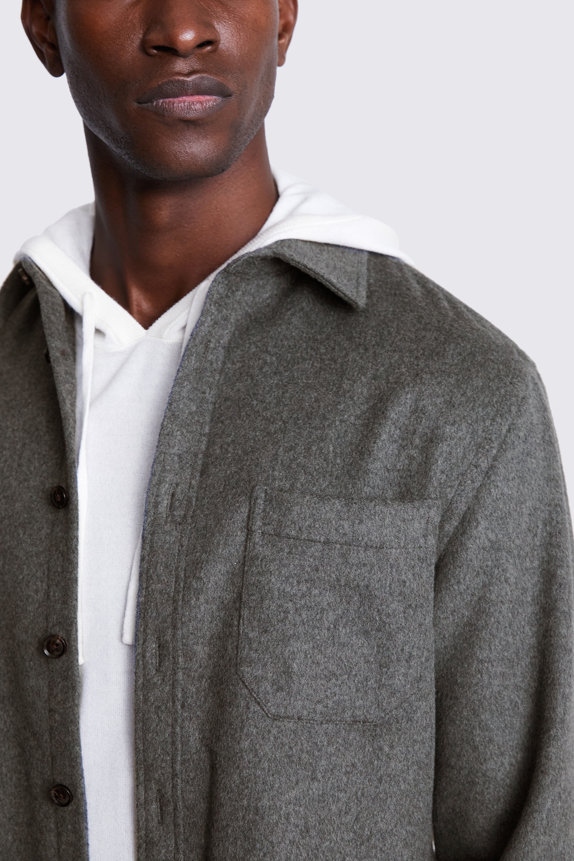 Tailored Fit Burgundy Poplin Shirt   Buy Online at Moss