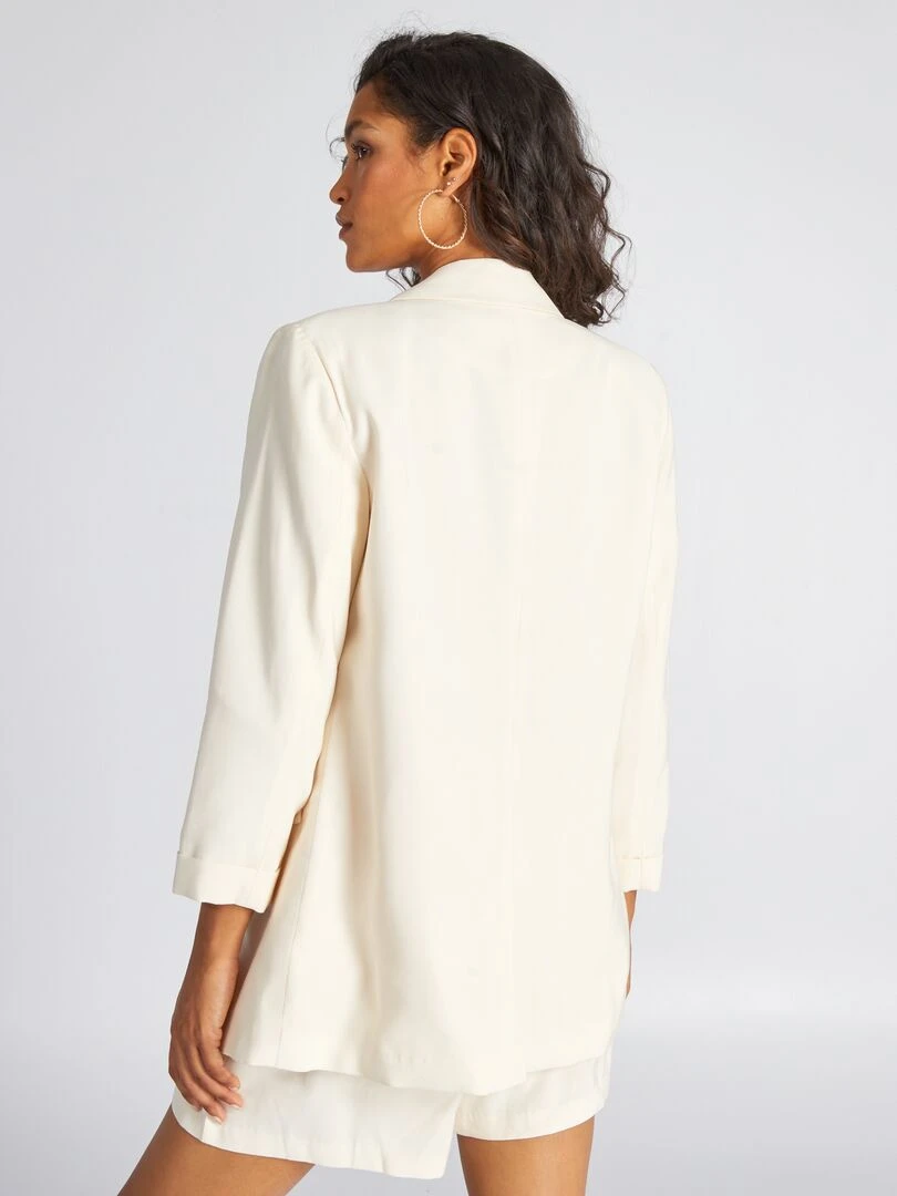 Veste tailleur   Ecru