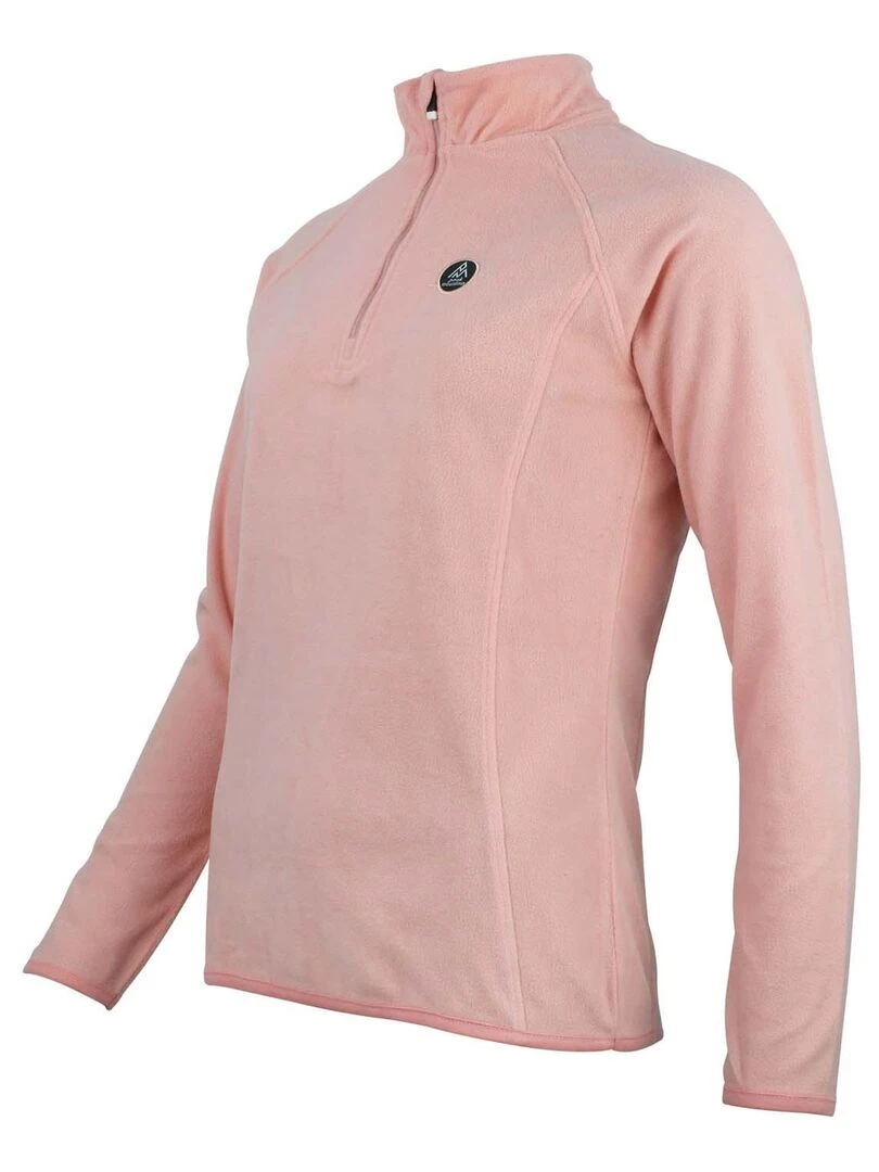 Sweat polaire femme AFINOR   Rose