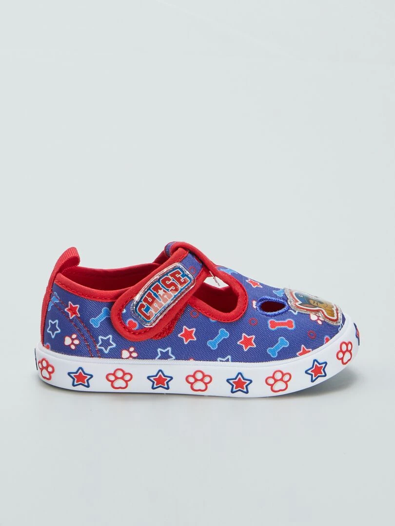Baskets en toile 'Pat' Patrouille' Bleu/rouge