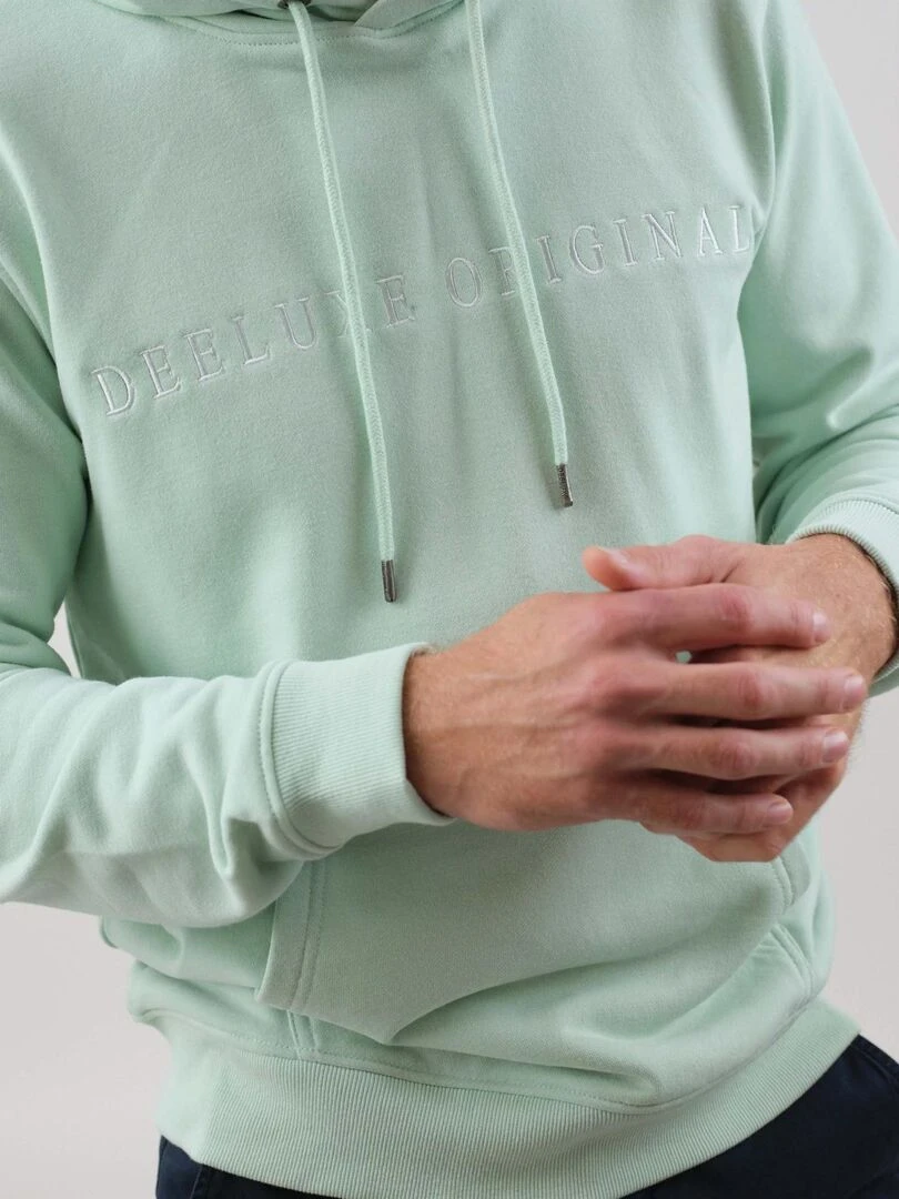 Sweat en jersey french terry pour homme 'Deeluxe'   Vert clair