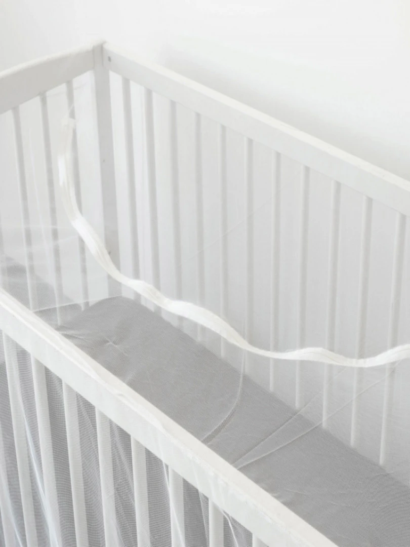 Moustiquaire pour lit bébé Blanc