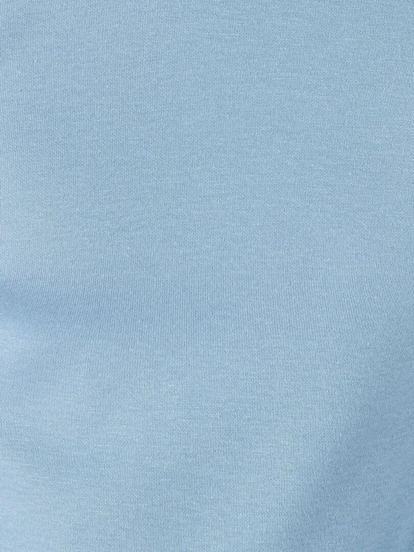 T shirt tricot double face  manches longues Thermolactyl   Damart   Bleu gris