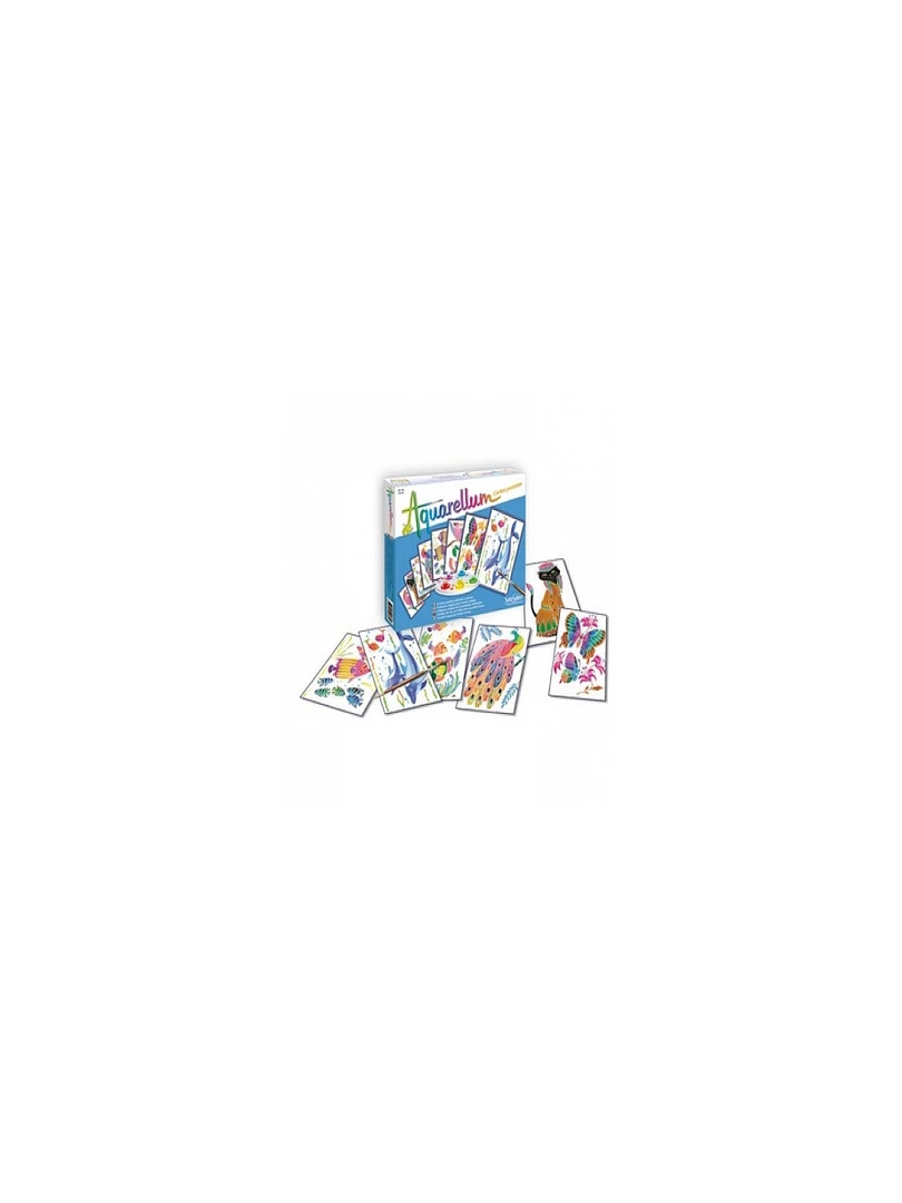 Aquarellum Cartes Postales Animaux N/A