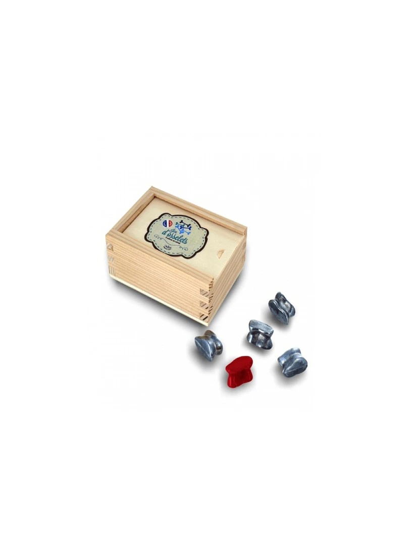 Jeu D'osselets En Coffret Bois N/A