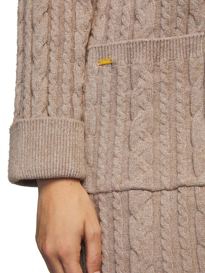 Veste cardigan Complementos Vainica   Marron