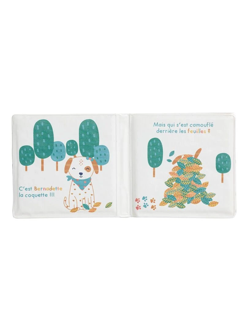 Livre de bain bébé Toutou Marron noisette
