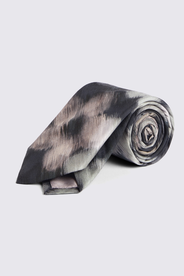 Midnight Macro Floral Tie Made with Liberty Fabric Buy Online at Moss