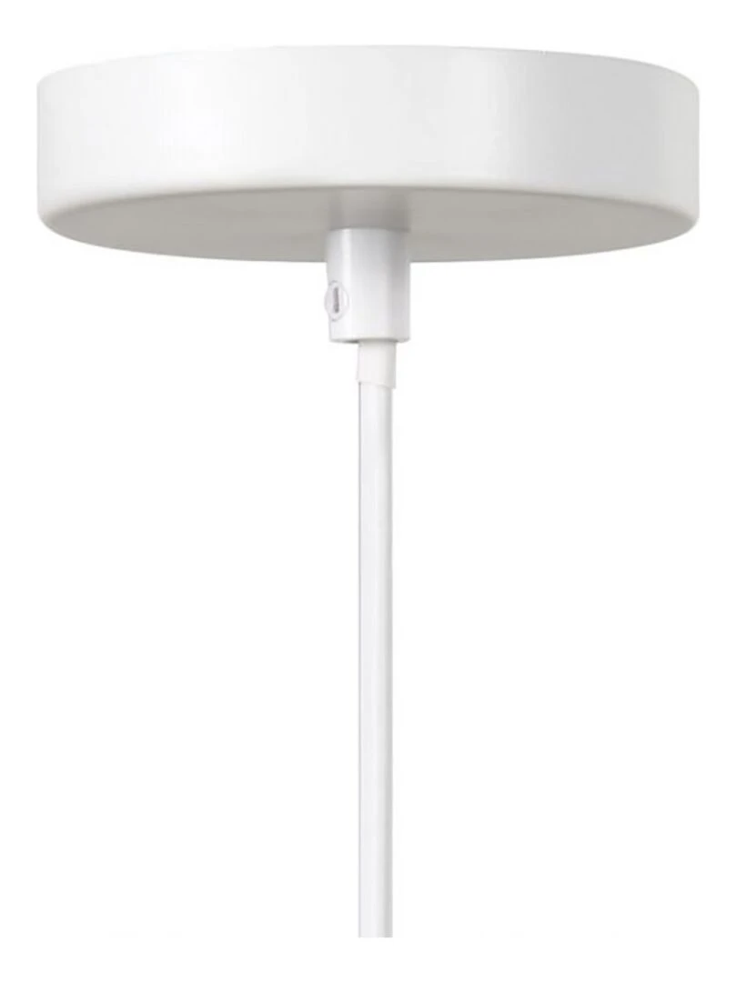 Suspension métal et lin Aurélia beige D52   Beige