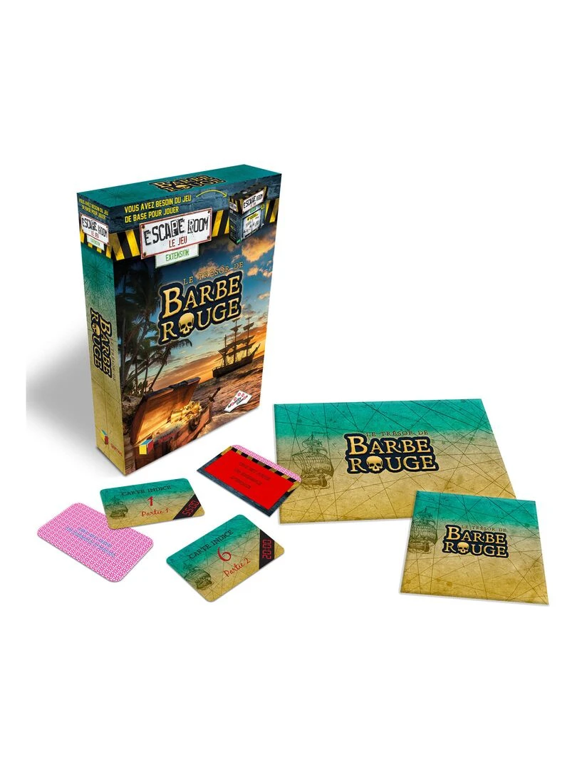 Escape Room Le jeu : Extension : Le trésor de Barbe Rouge N/A