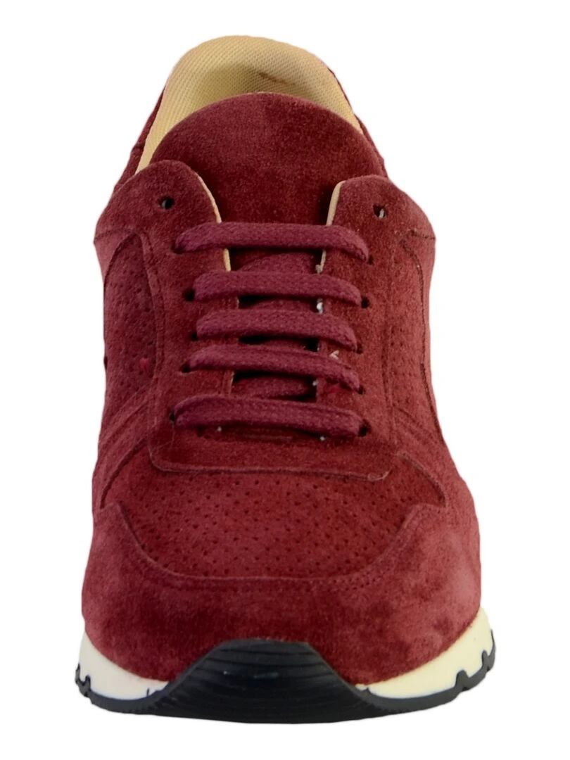 Basket Bensimon Runnings C70   Rouge