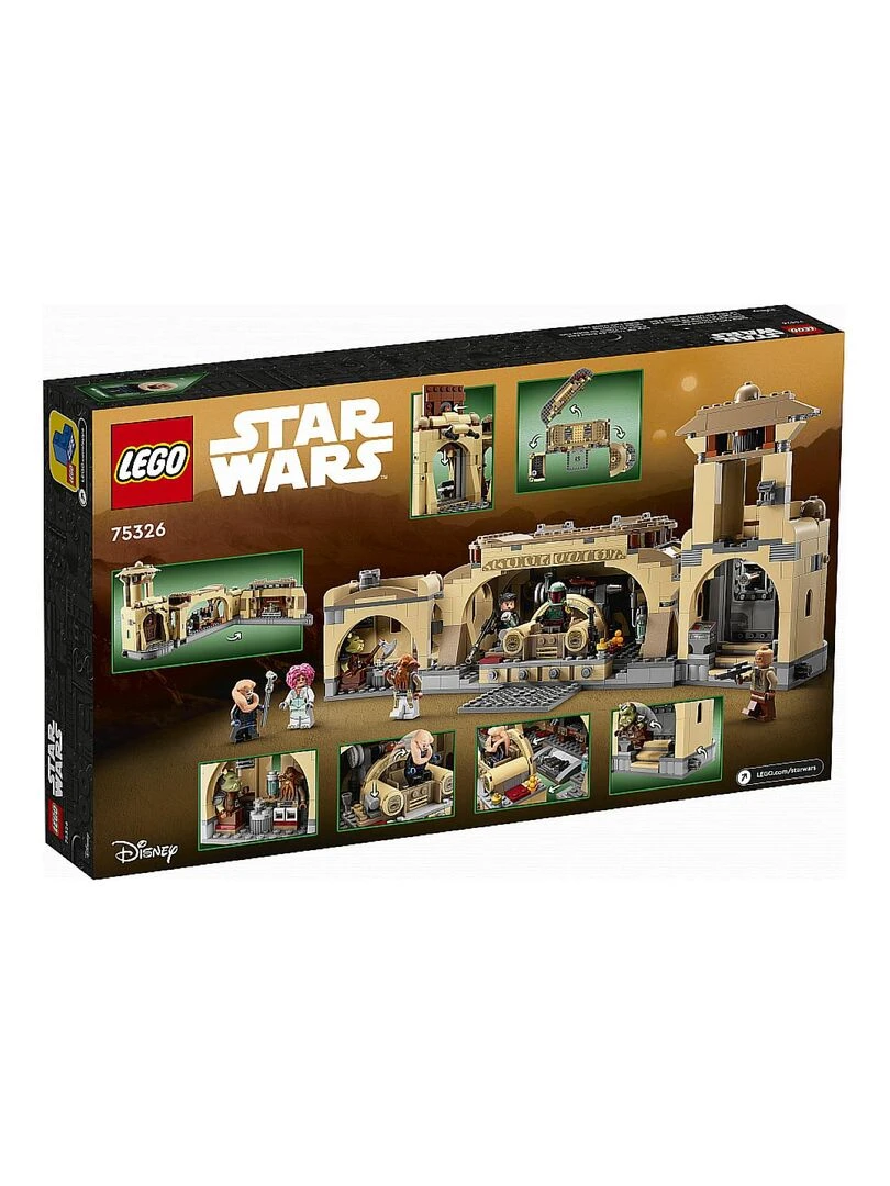 75326 La Salle Du Trône De Boba Fett 'lego®' Star Wars N/A