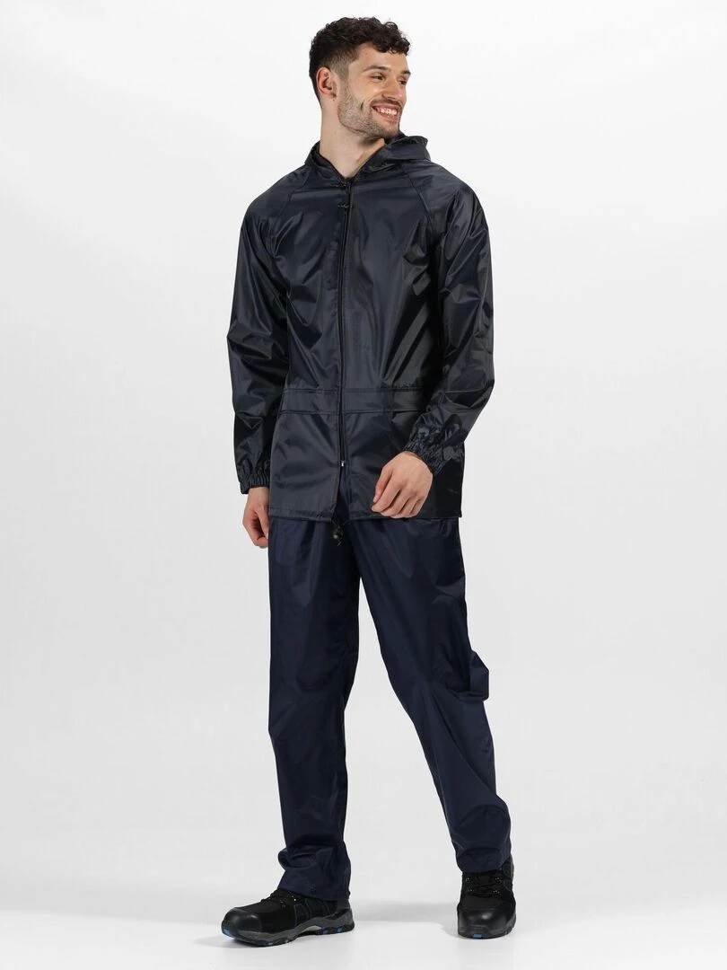 Regatta Stormbreak   Veste imperméable à capuche   Bleu marine