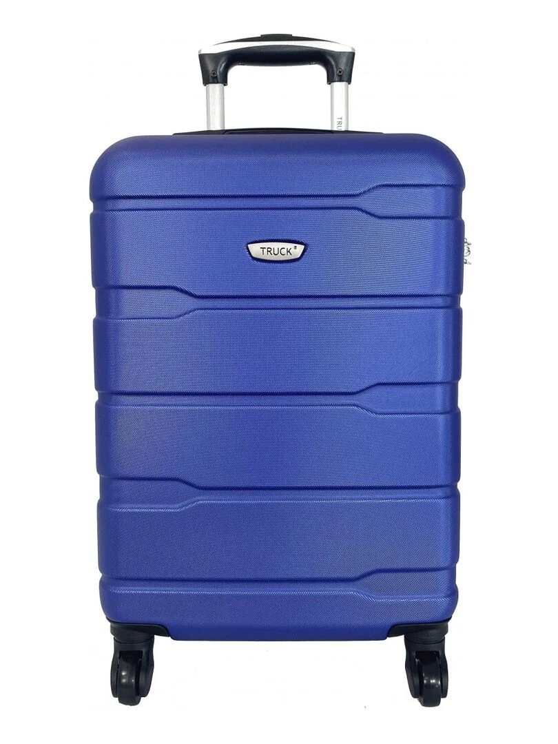 Lot 3 Valises Rigides dont 1 Valise Cabine ABS Bleu